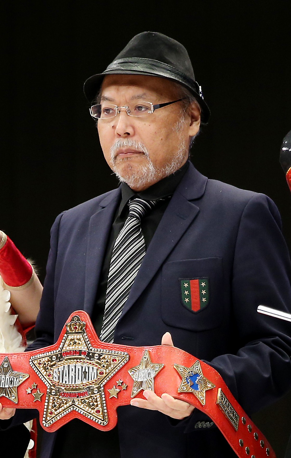 スターダムのロッシー小川氏（2019年1月撮影）