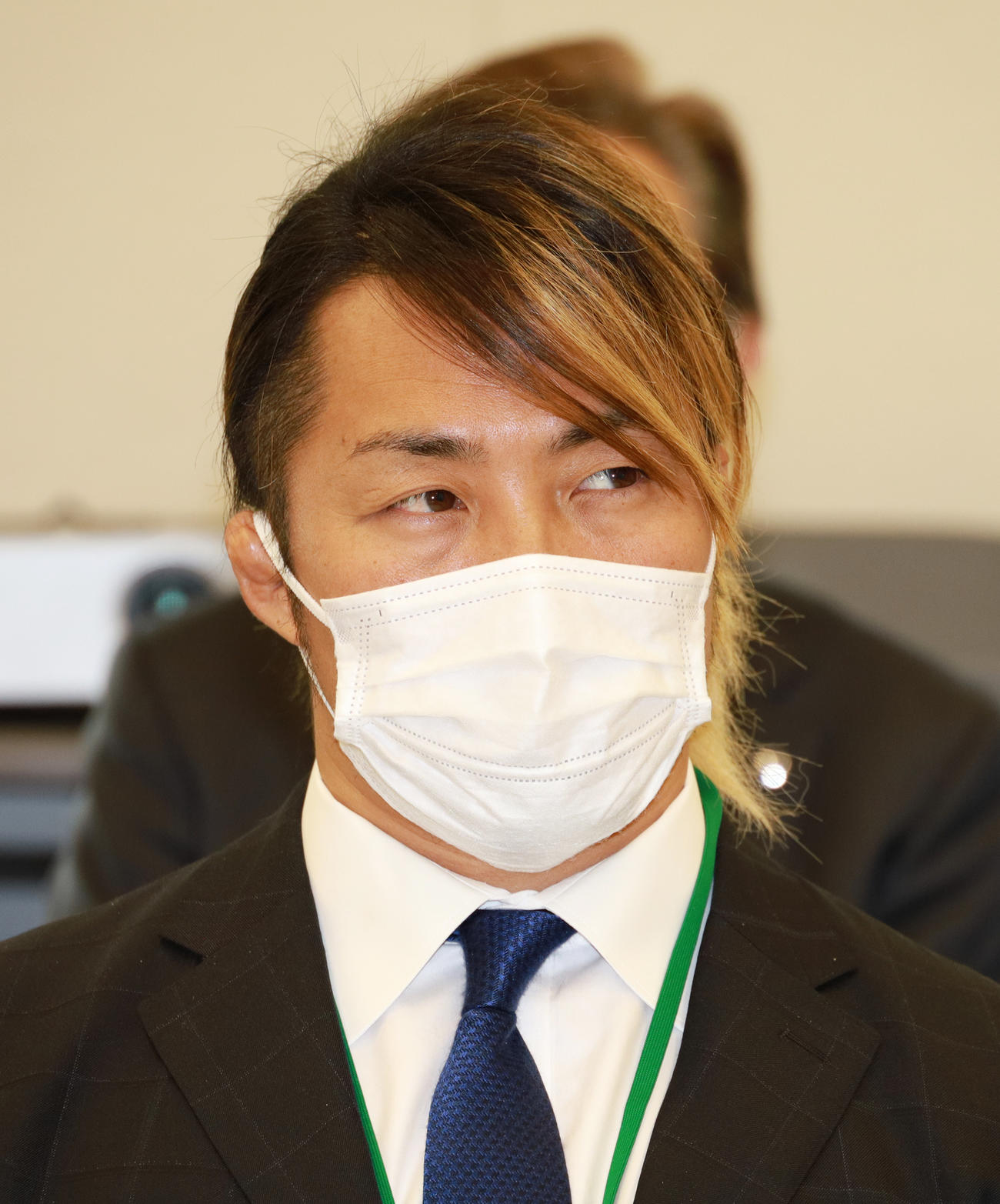 新日本プロレス棚橋弘至（2020年4月15日撮影）