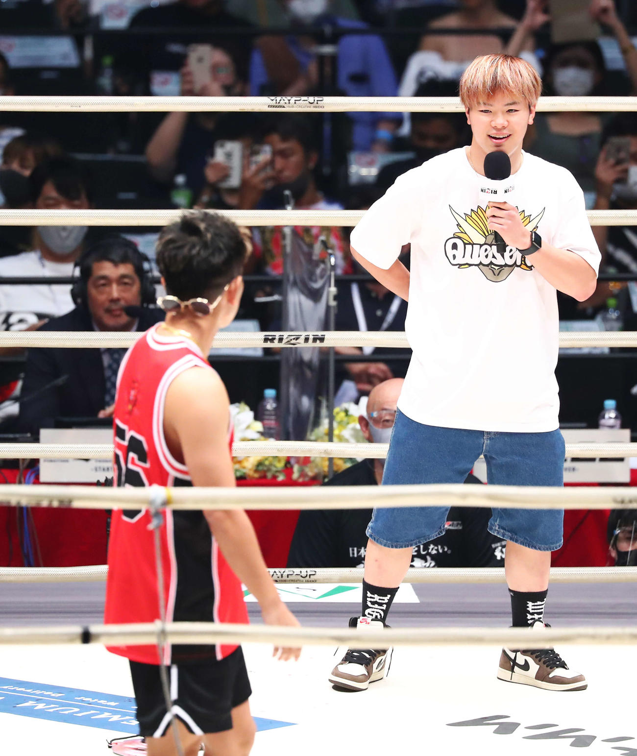 那須川天心「1Rからバチバチ」9・27皇治と対決 - 格闘技 : 日刊スポーツ