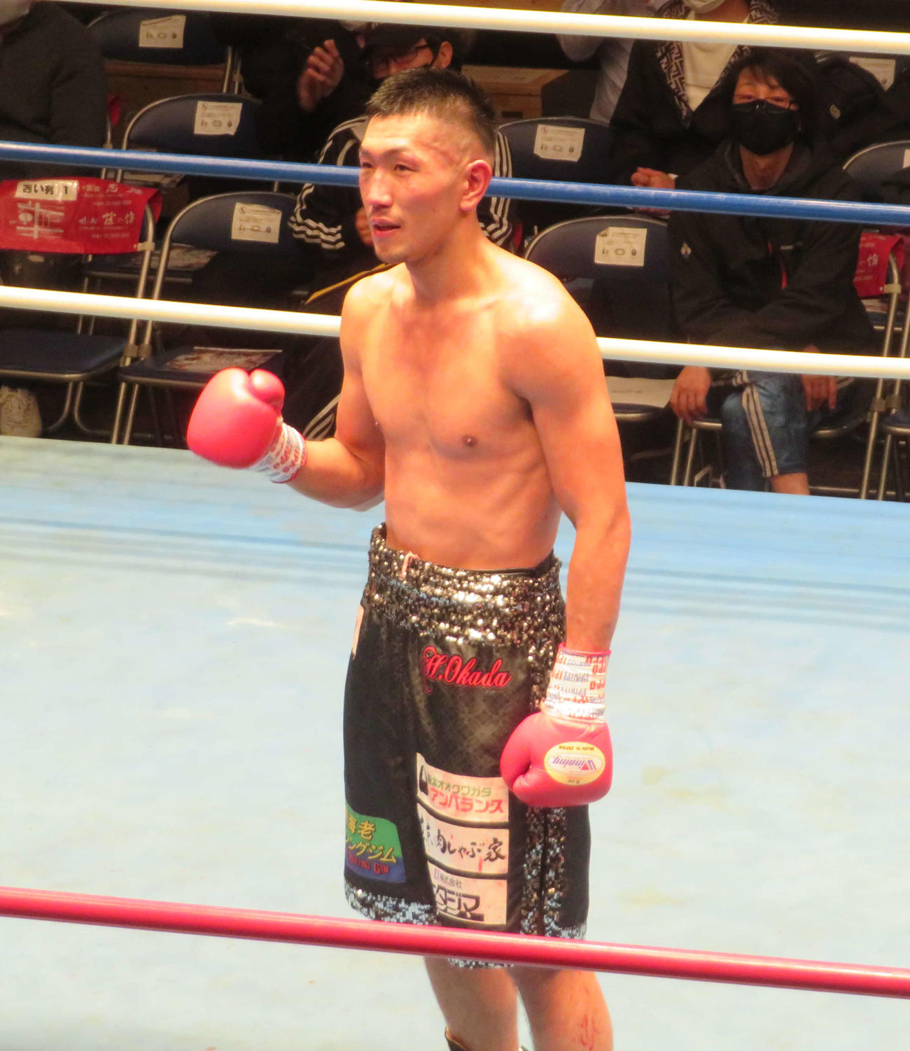 再起戦を飾った元日本、WBOアジア・パシフィック・スーパーライト級王者岡田