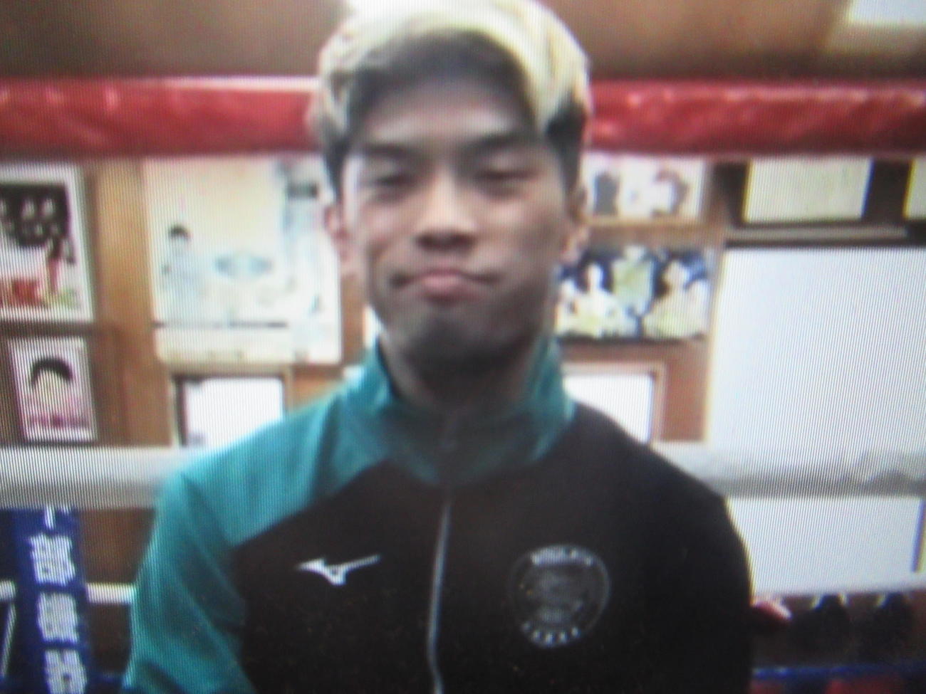 オンラインで取材に応じる田中恒成（C）畑中ジム