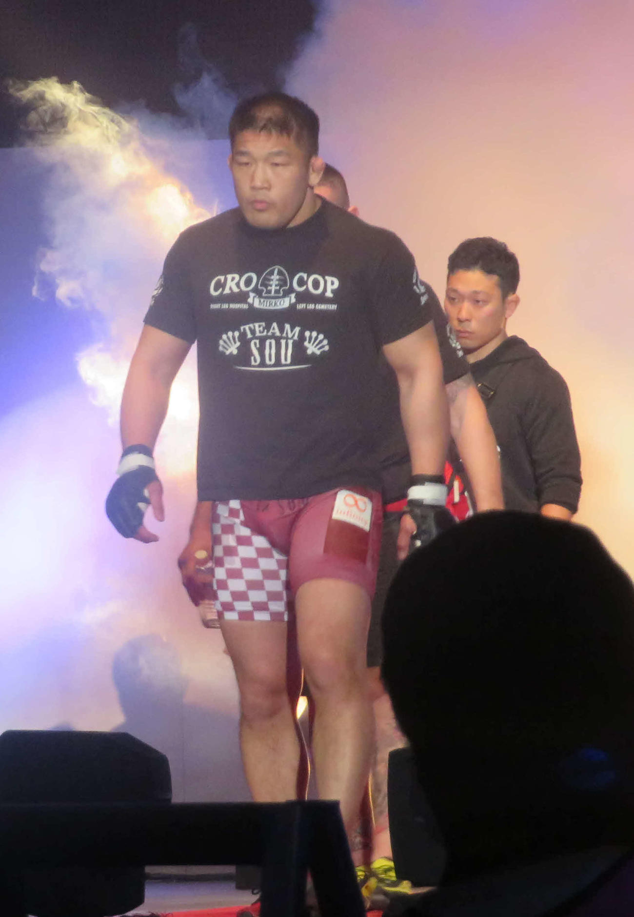 SUG19大会でSUG無差別級王座に挑戦した石井慧