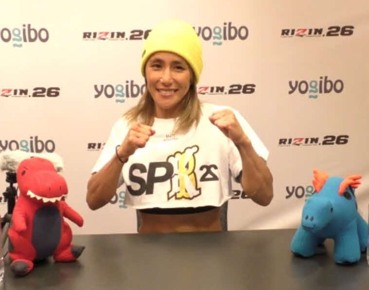 RIZIN女子スーパーアトム級王座決定戦に臨む山本美憂は夫アグォンのセコンド入りに感謝