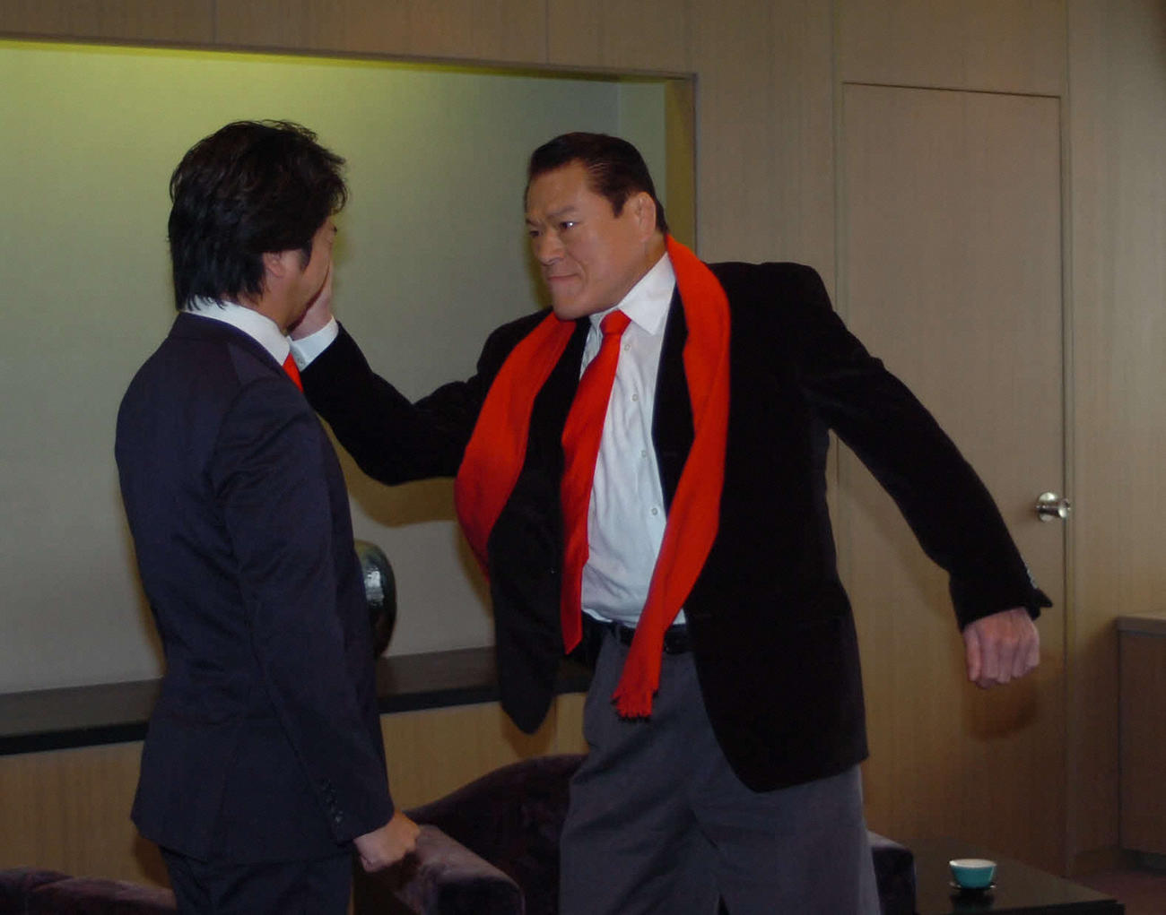 高島福岡市長＝2012年２月６日
