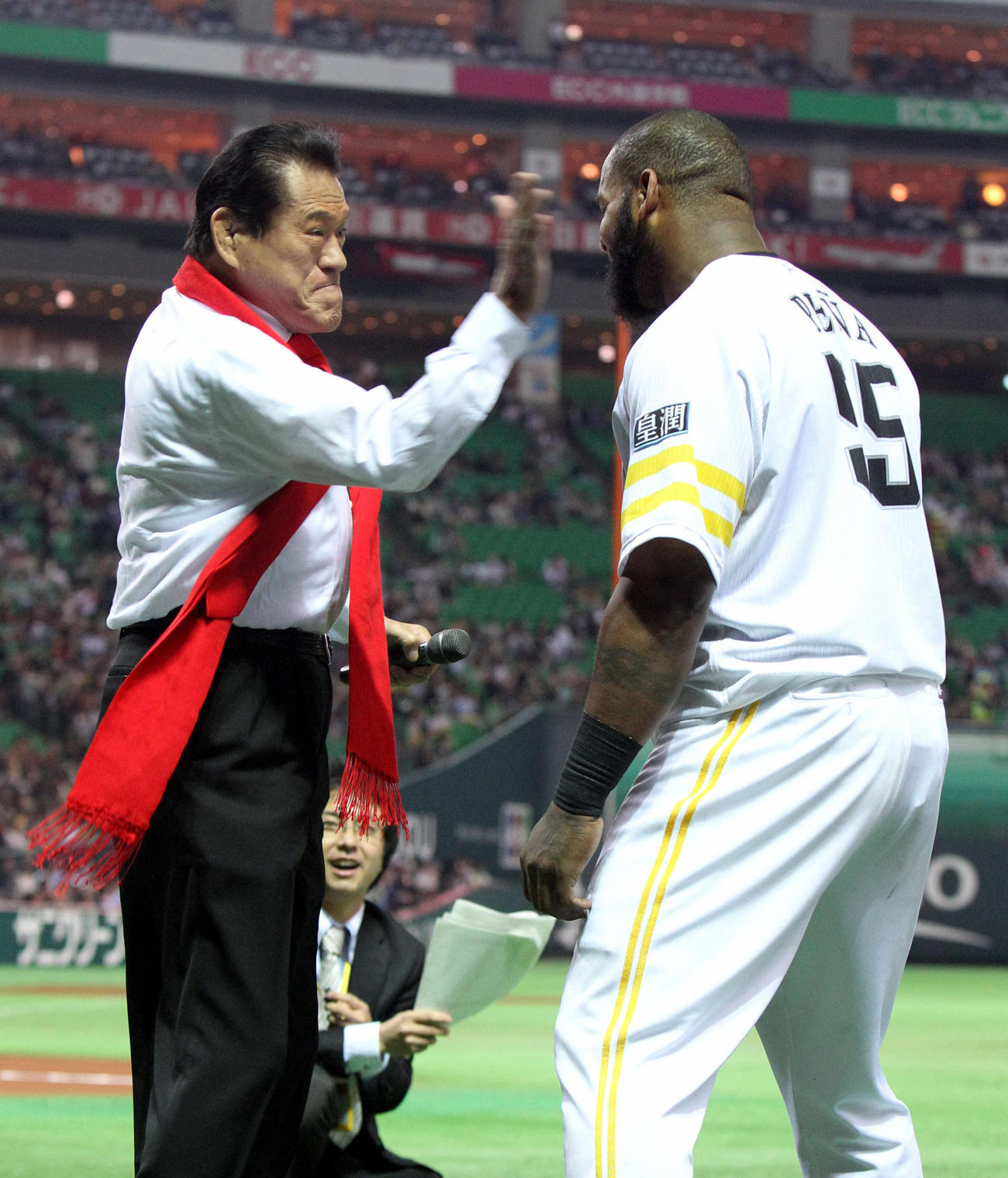 ソフトバンクのウィリー・モー・ペーニャ＝2013年４月13日