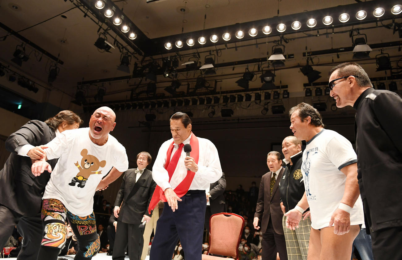 武藤敬司＝2020年２月28日