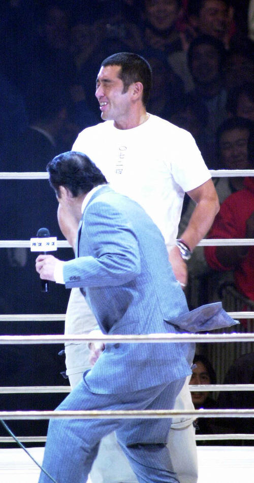 清原和博（2001年11月3日撮影）