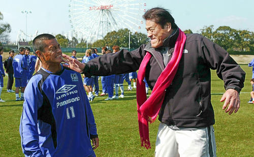 G大阪播戸竜二（2007年2月21日撮影）