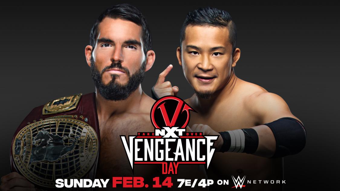 NXT北米王者ガルガノ（左）に挑戦することが決まったKUSHIDA（C）2021 WWE, Inc. All Rights Reserved.