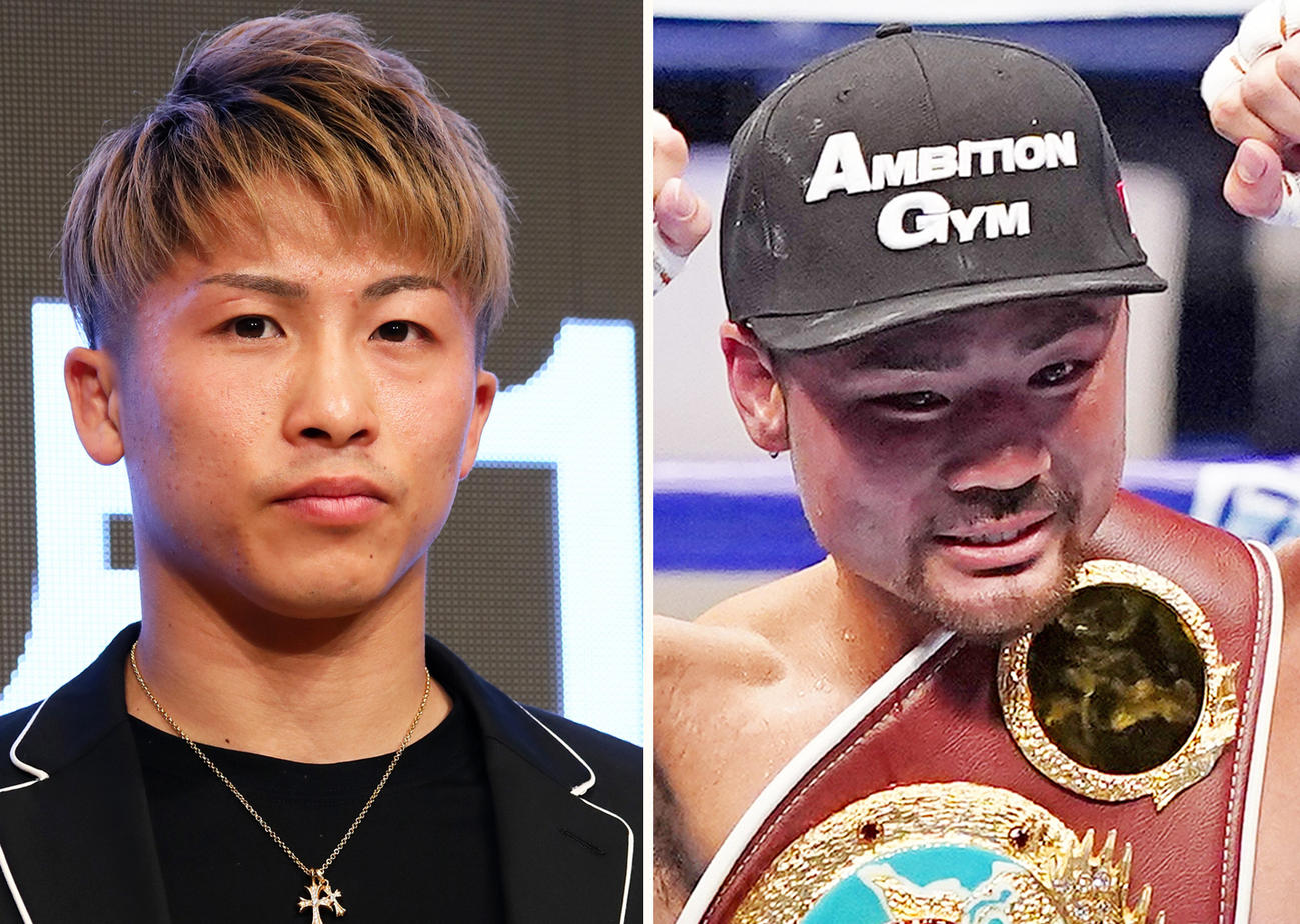 井上尚弥（左）と比嘉大吾