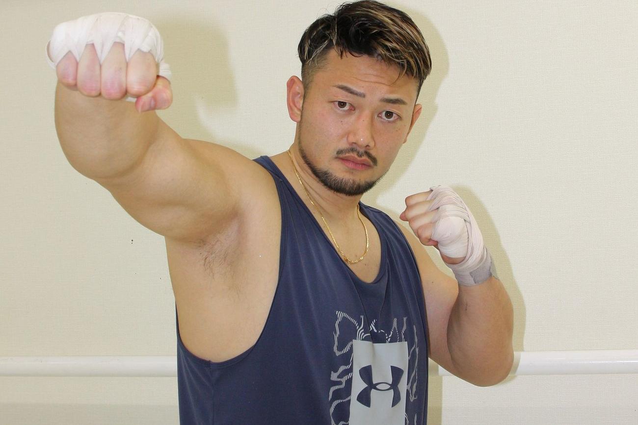 約1年ぶりに復帰するK－1クルーザー級の愛鷹亮（C）K－1