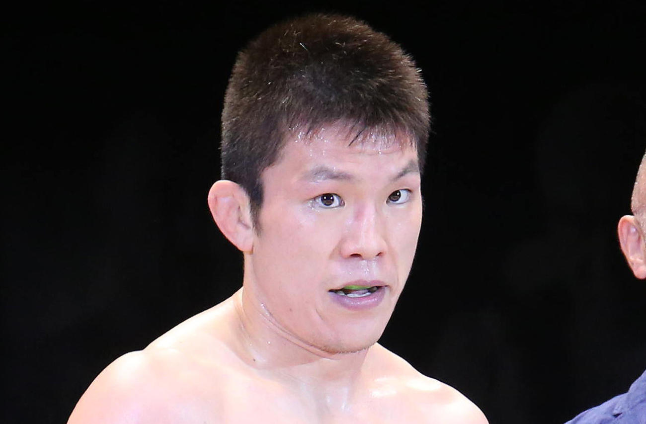 青木真也（2015年8月29日撮影）