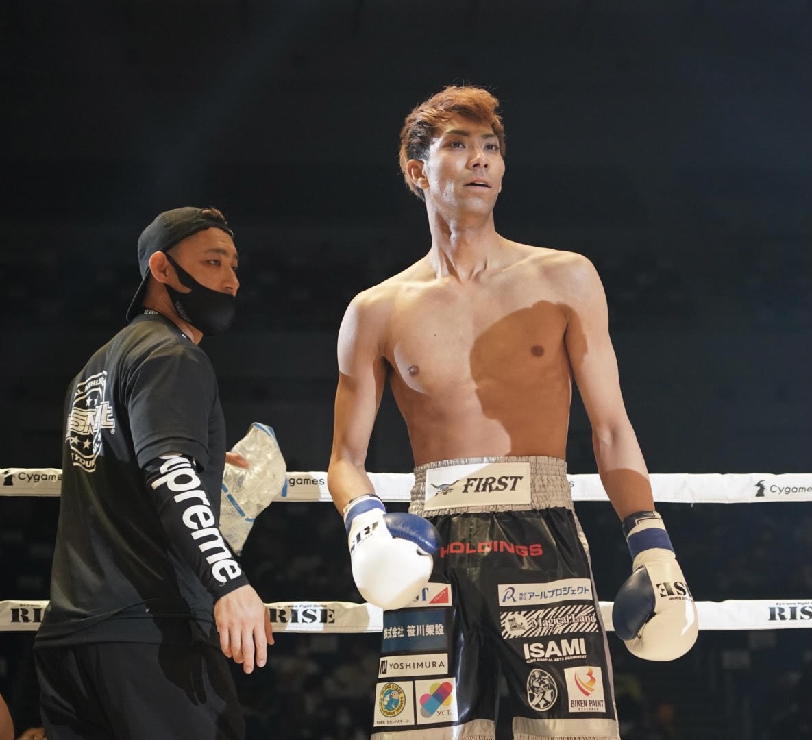 試合に敗れた相内（撮影・滝沢徹郎）