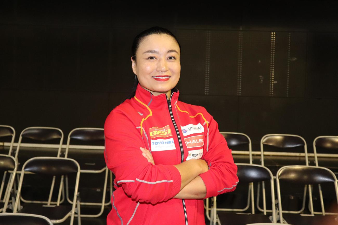 里村明衣子（2019年3月11日撮影）