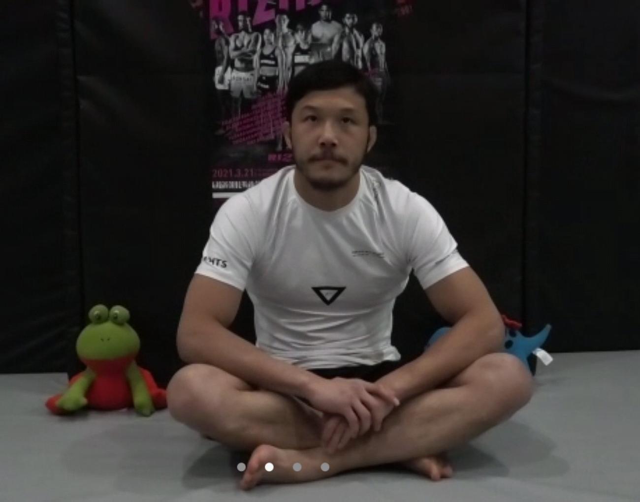 21日のRIZIN27大会でソウザ戦を控える徳留