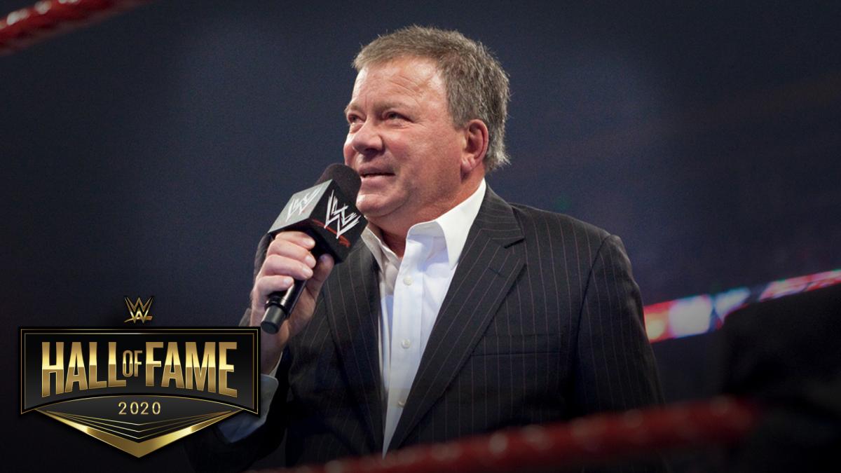 20年のWWE殿堂入りに追加選出された俳優ウィリアム・シャトナー（Ｃ）2021 WWE, Inc. All Rights Reserved.