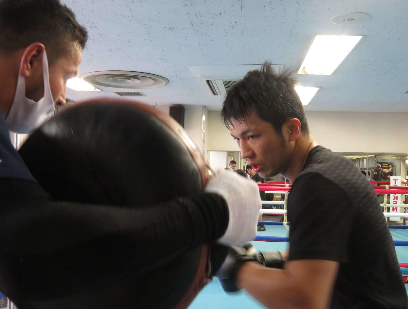 WBA世界ミドル級スーパー王者村田諒太（2021年1月12日撮影）