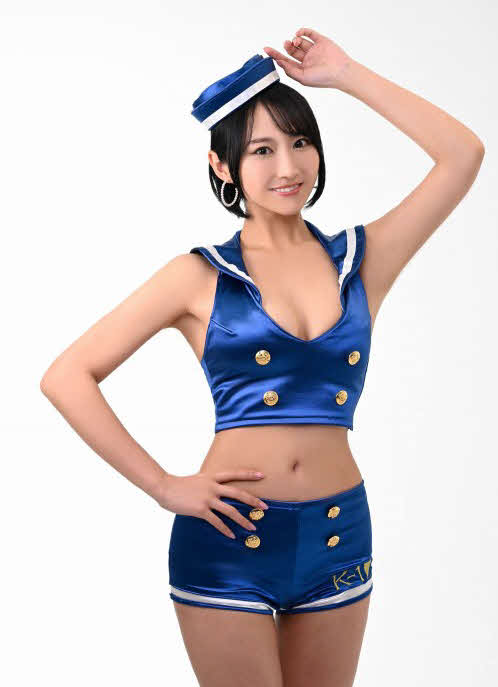 2021年の「K－1 GIRLS」に初めて起用された川瀬もえ（C）K－1