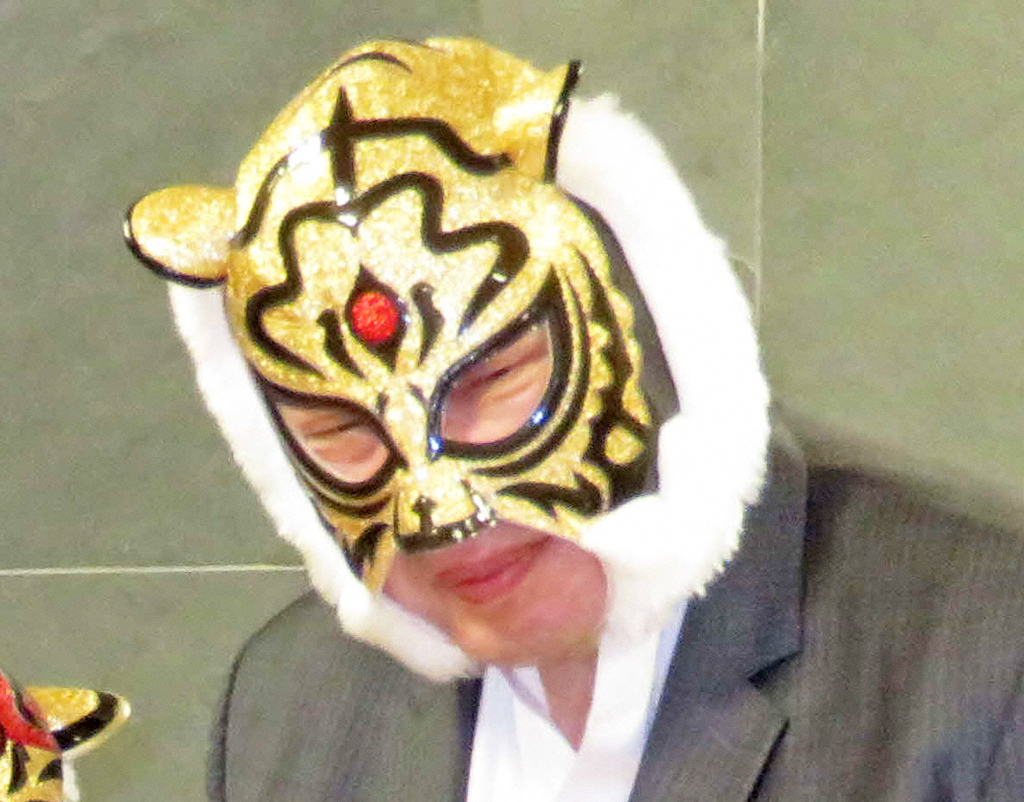 初代タイガーマスクこと佐山聡（2020年11月5日撮影）