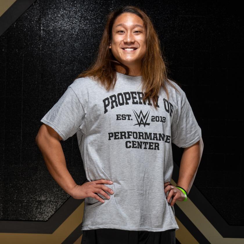 WWEデビューが発表されたイケメン二郎（C）2021 WWE, Inc. All Rights Reserved.