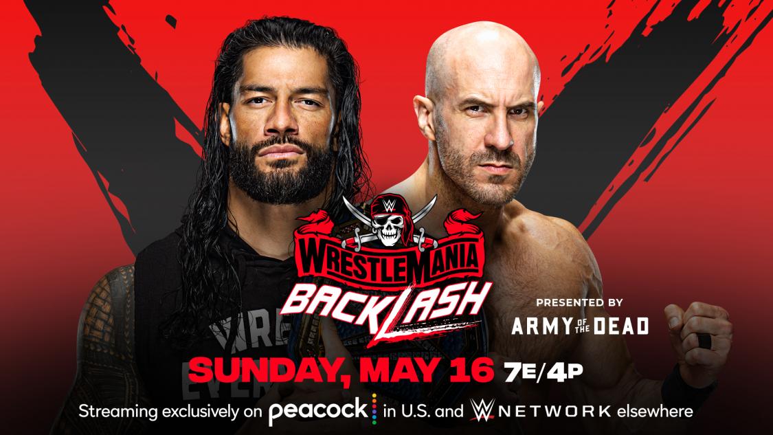 16日のPPV大会でWWEユニバーサル王者レインズ（左）に挑戦するセザーロ（Ｃ）2021 WWE, Inc. All Rights Reserved.