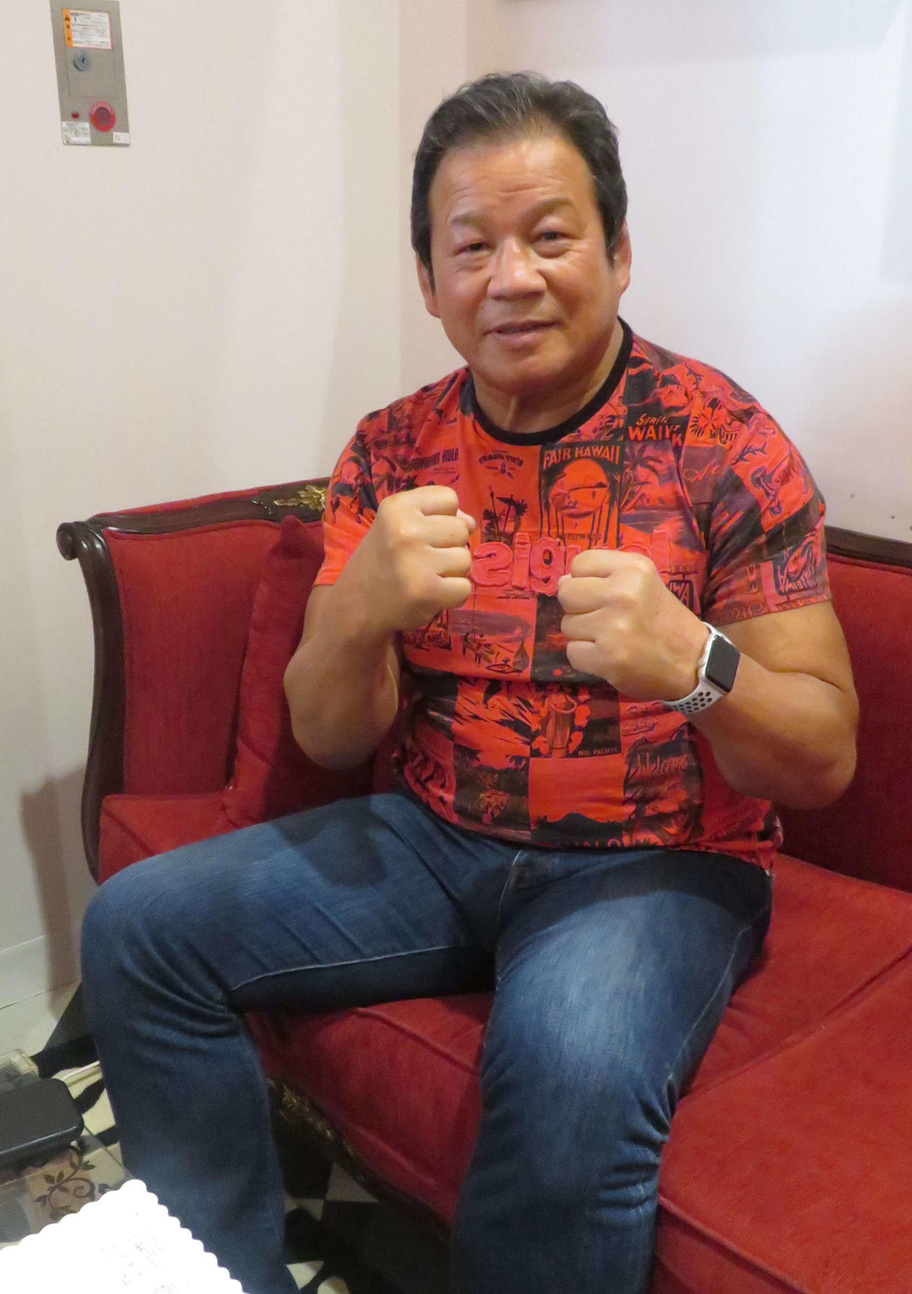 9日にデビュー50周年を迎えた藤波辰爾（撮影・松熊洋介）