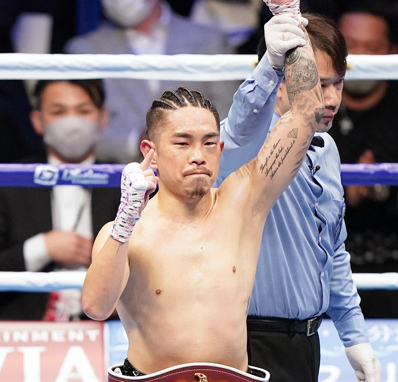 井岡一翔（2020年12月31日撮影）