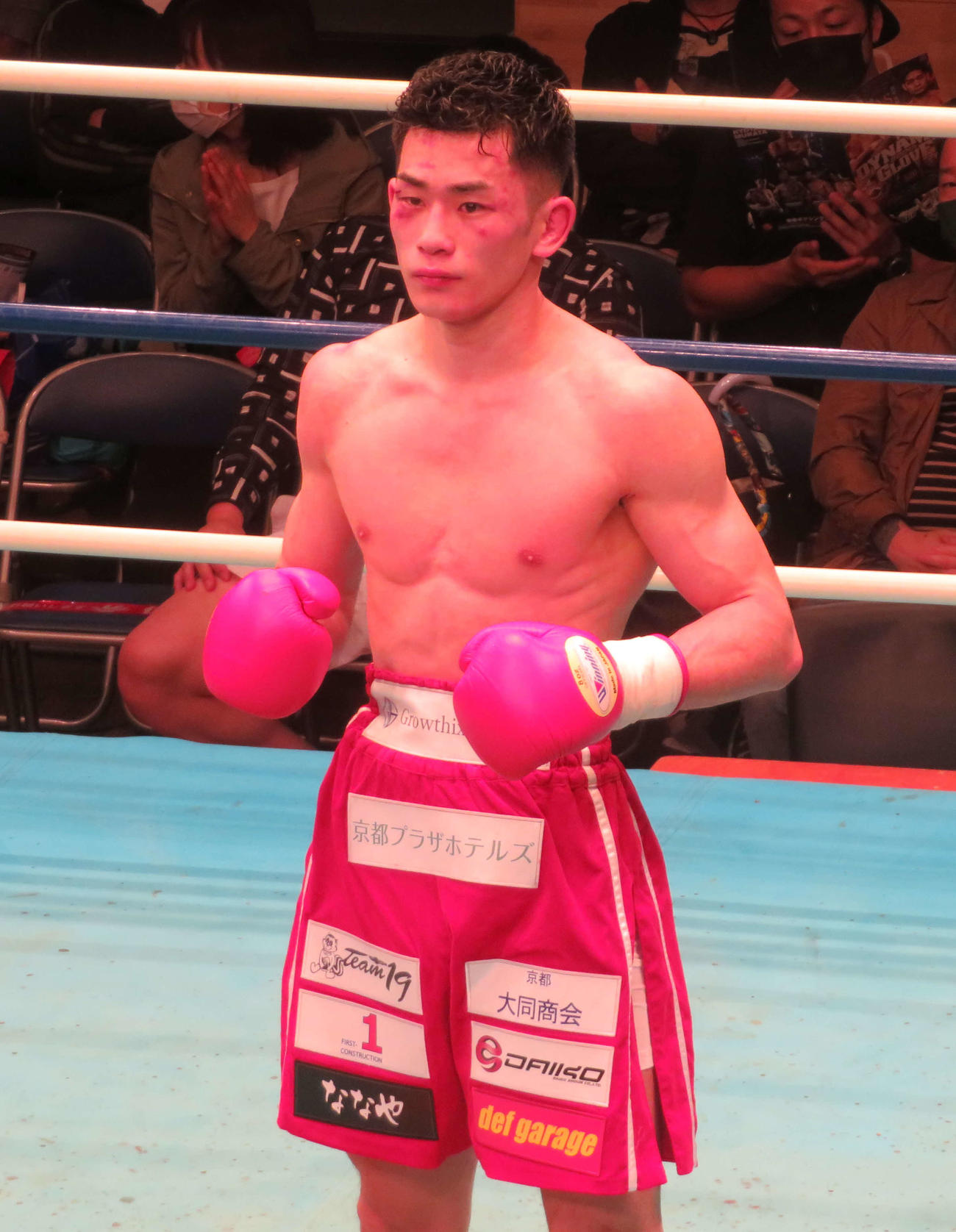 プロデビュー戦を飾った嶋田
