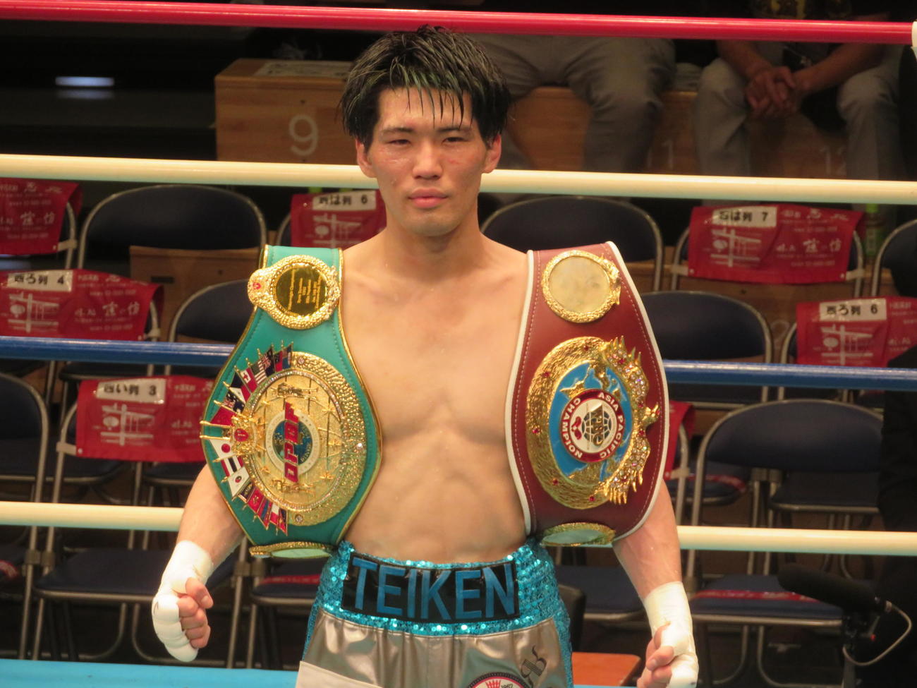 東洋太平洋、WBOアジア・パシフィック・ウエルター級王座を統一した豊嶋