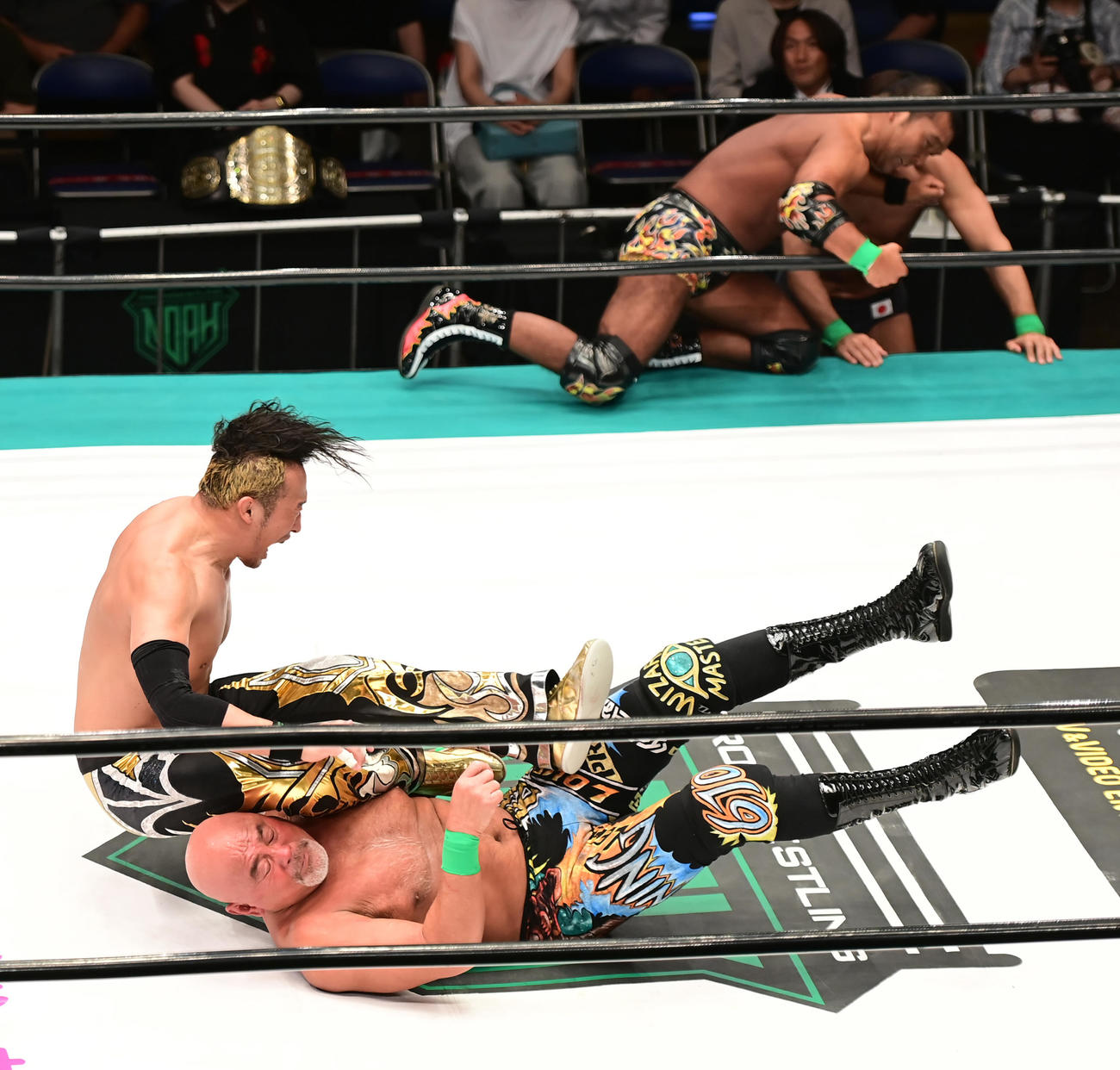 武藤敬司 三沢光晴メモリアル 勝利 豪快エメラルドフロウジョン決めた プロレス写真ニュース 日刊スポーツ