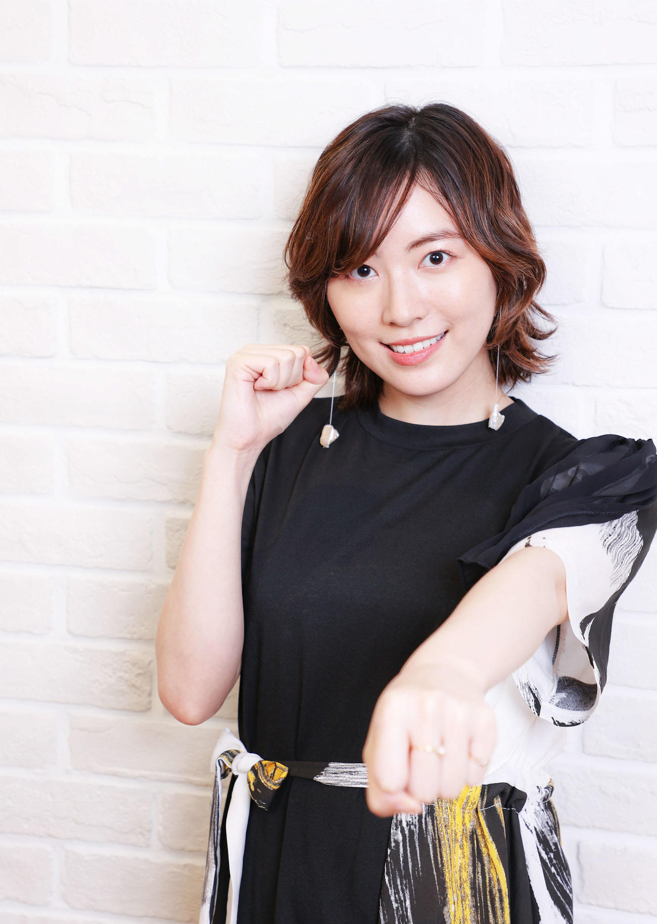 プロレスへの思いを熱く語った松井珠理奈（撮影・河田真司）
