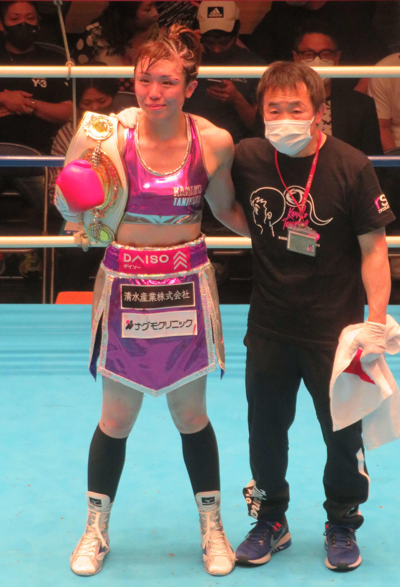 谷山佳菜子が判定勝利で日本女子バンタム級王者に ３度目の挑戦で初ベルト ボクシング 日刊スポーツ