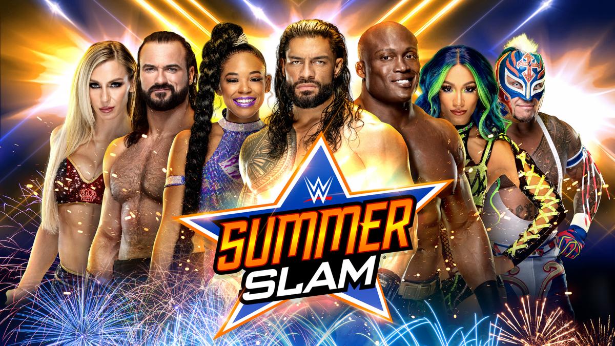 8月21日、米ラスベガスでの開催が発表されたWWE真夏の祭典サマースラム大会（Ｃ）2021 WWE, Inc. All Rights Reserved.