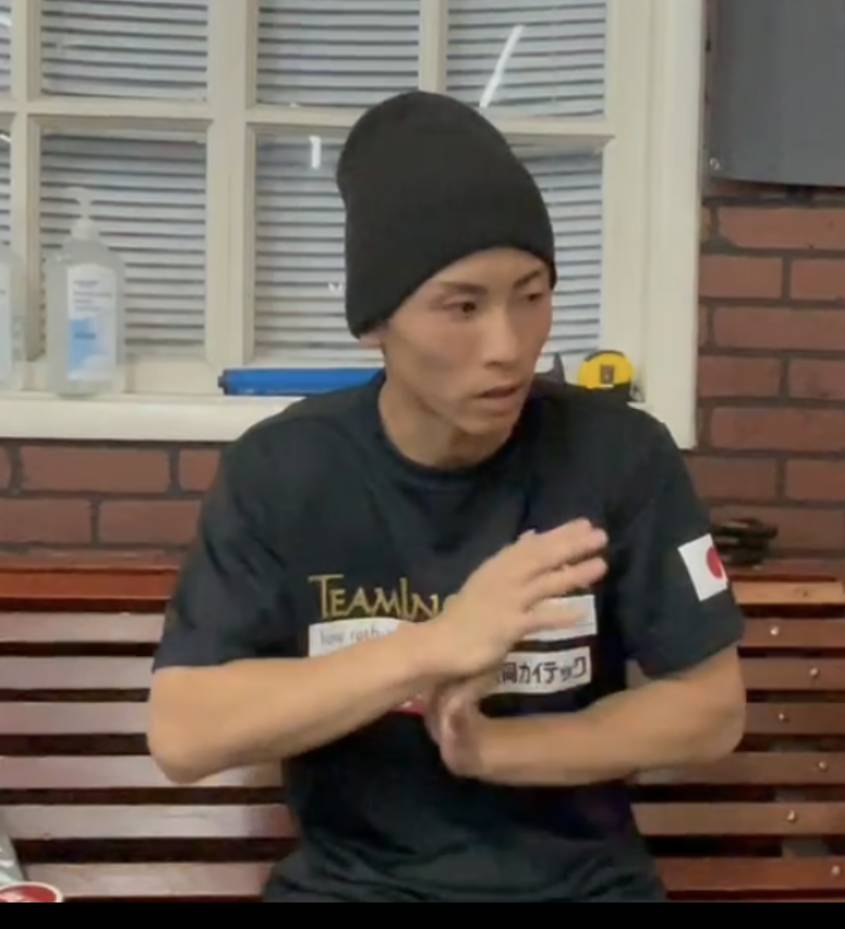 1日オフを挟んでジムワークを再開した井上尚弥（大橋ジム提供）