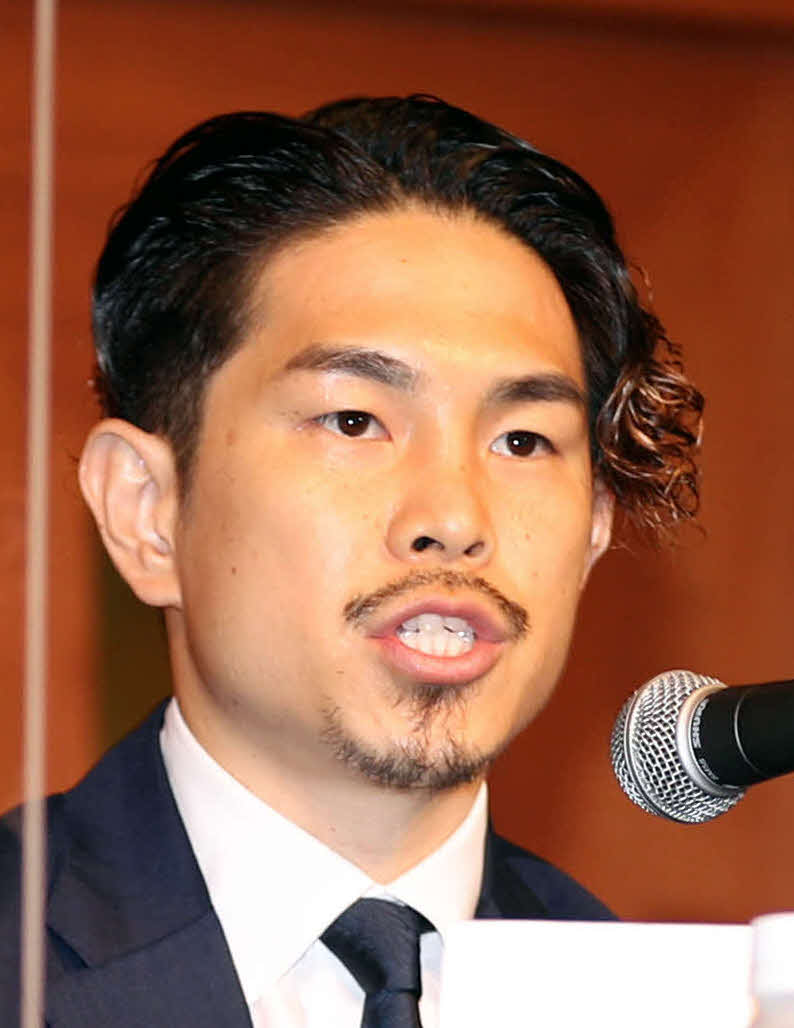 井岡一翔（2021年5月19日撮影）