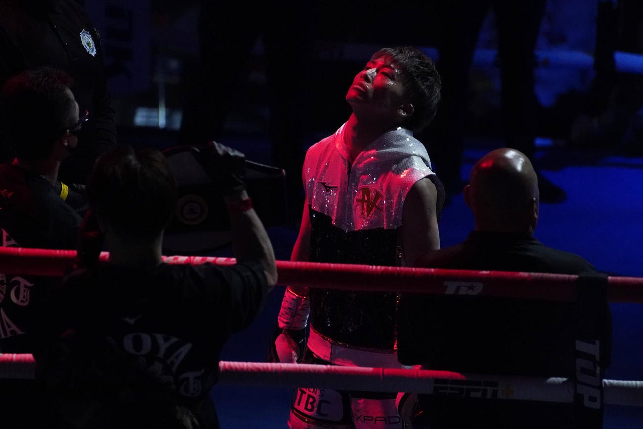 入場する井上尚弥（AP）