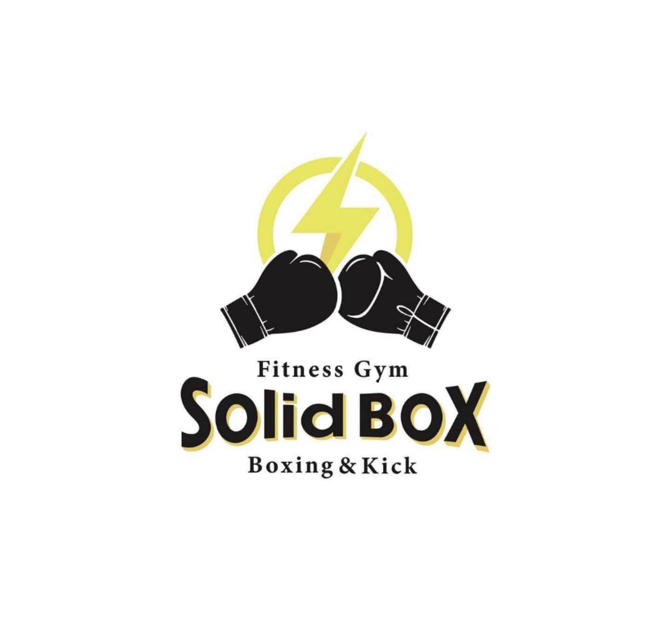 元日本スーパーライト級王者江口慎吾氏が8月1日に開設するSolid BOXジムのロゴ（大橋ジム提供）