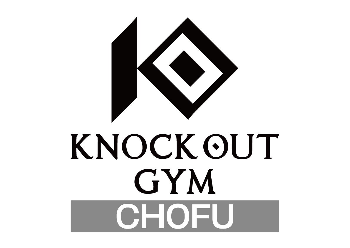 8月1日に東京・調布にオープンするキックボクシングKNOCK OUT GYM調布のロゴマーク