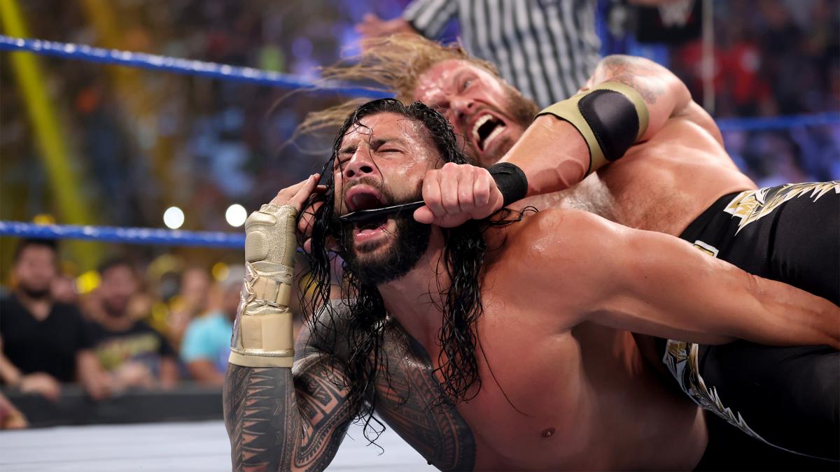 王者レインズが最後の前哨戦で 失態 のタップ 屈辱的な絞め技を味わう プロレス 日刊スポーツ