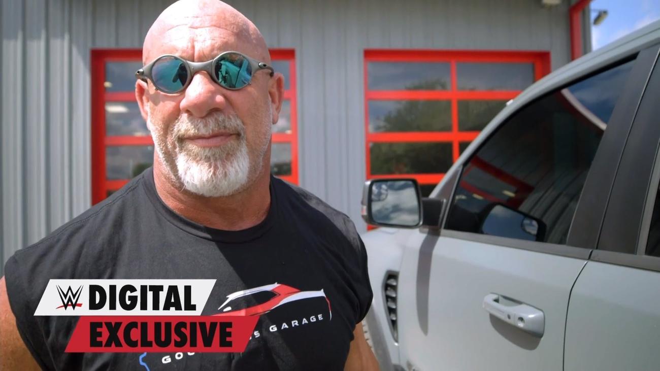 WWEヘビー級王者ラシュリーへの報復を宣言したゴールドバーグ（C）2021 WWE, Inc. All Rights Reserved.