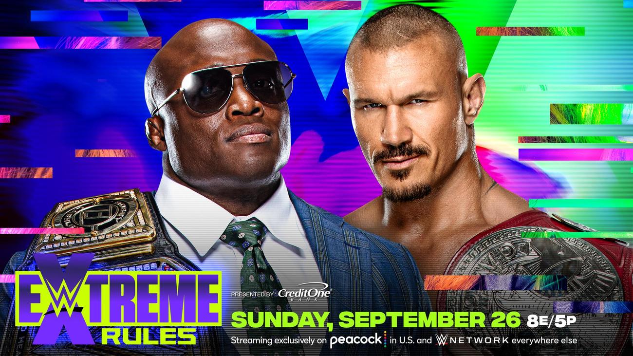 26日のPPV大会でWWEヘビー級王者ラシュリー（左）に挑戦することが決まったオートン（C）2021 WWE, Inc. All Rights Reserved.