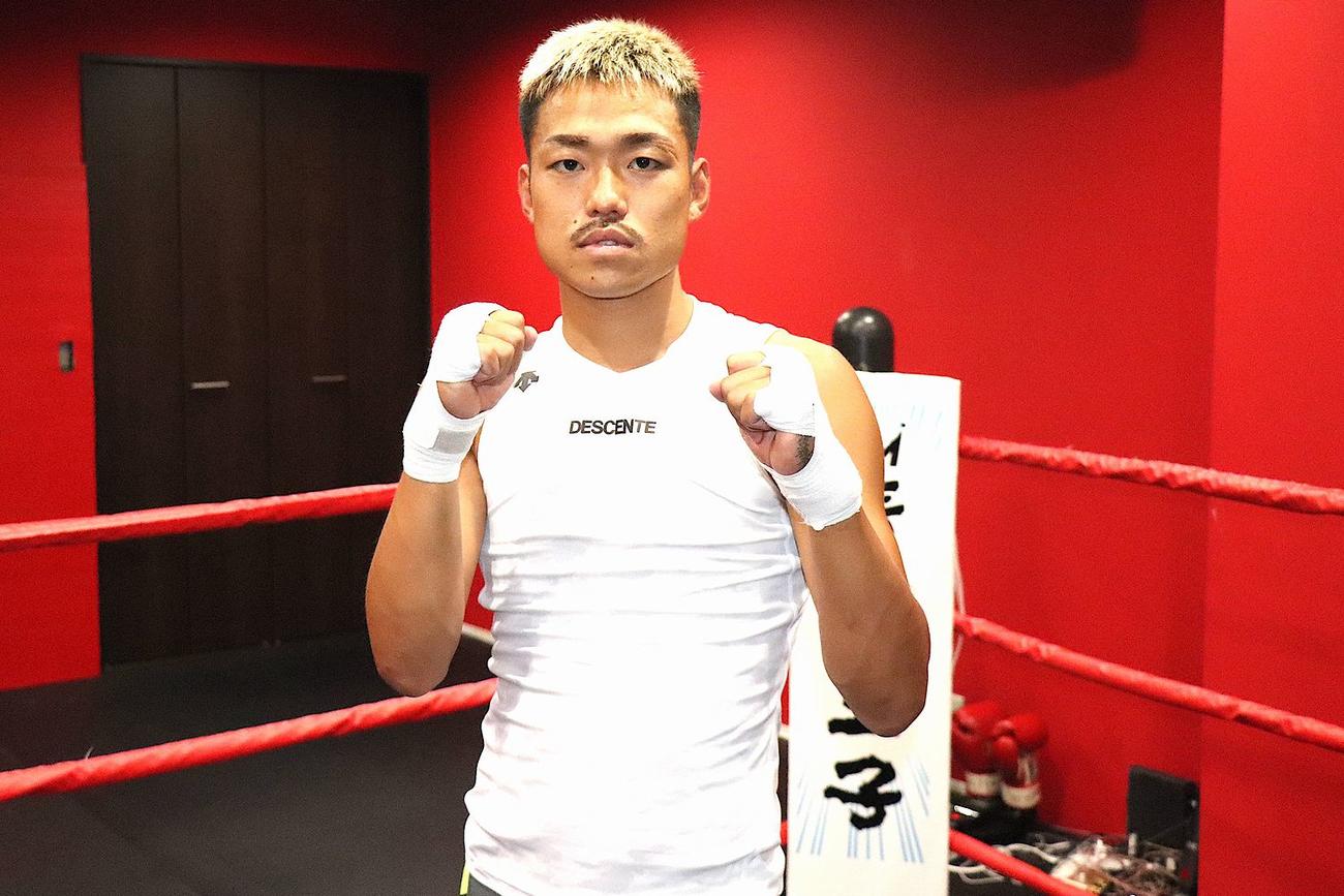 20日のK－1横浜大会で、卜部弘との再戦を控える芦沢(C)K－1