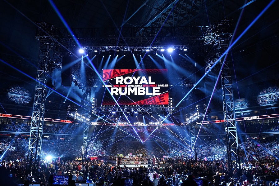 22年1月29日、米セントルイスでの開催が発表されたPPVロイヤルランブル大会（C）2021 WWE, Inc. All Rights Reserved.