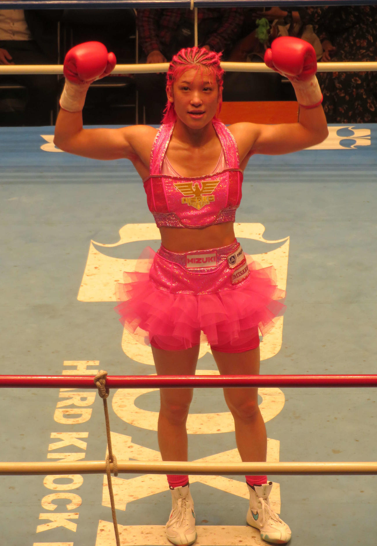 判定勝利でプロデビューを飾った晝田瑞希