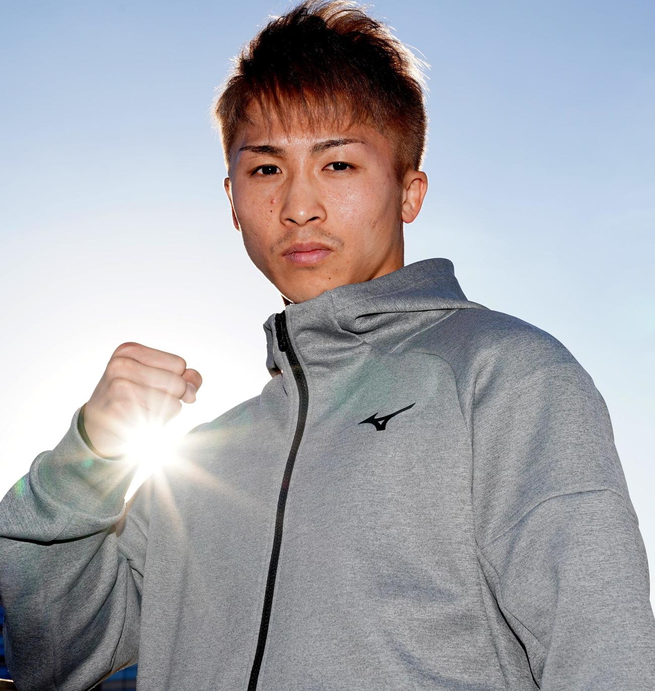 約2年1カ月ぶりに国内世界戦に臨むWBAスーパー、IBF世界バンタム級王者井上尚弥（代表撮影）