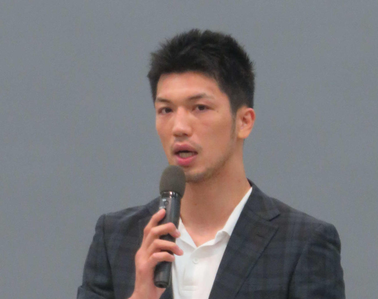 村田諒太（2019年9月25日撮影）