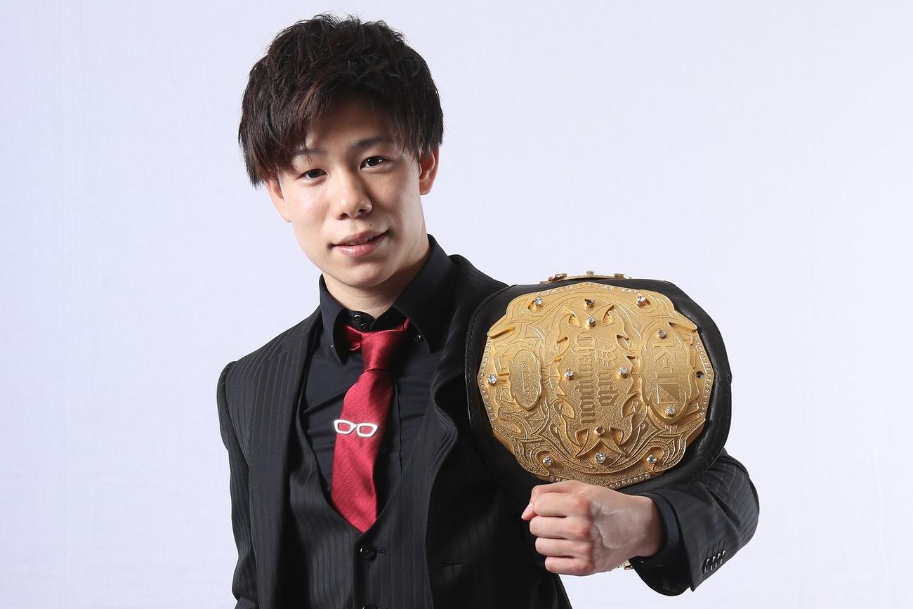 12・4大阪大会で初防衛センに臨むK－1フェザー級王者椿原龍矢(C)K－1
