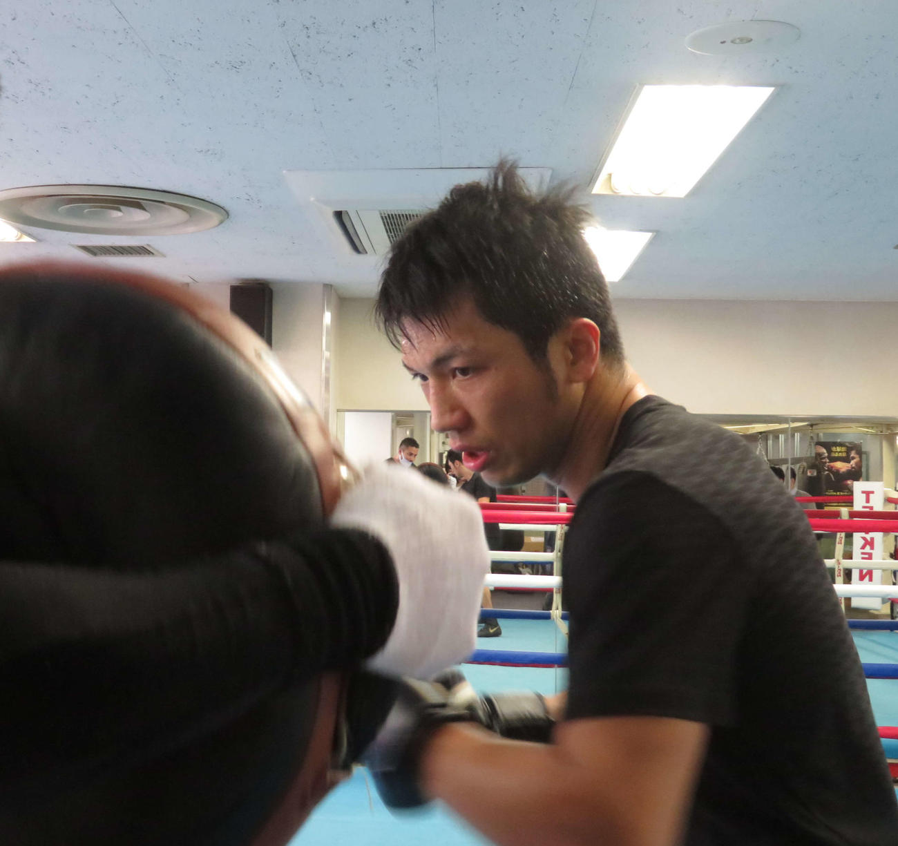 村田諒太（2021年1月12日撮影）