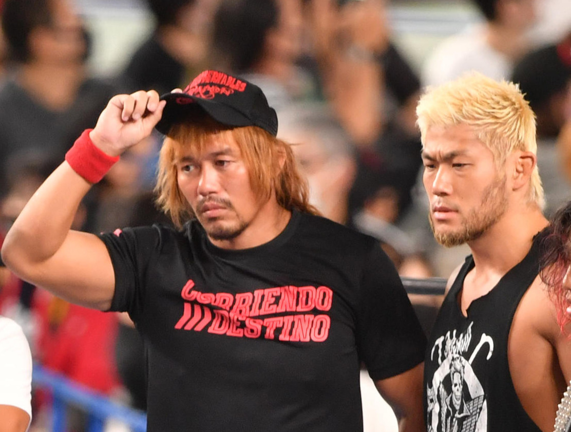 内藤哲也、SANADA（2021年9月5日撮影）