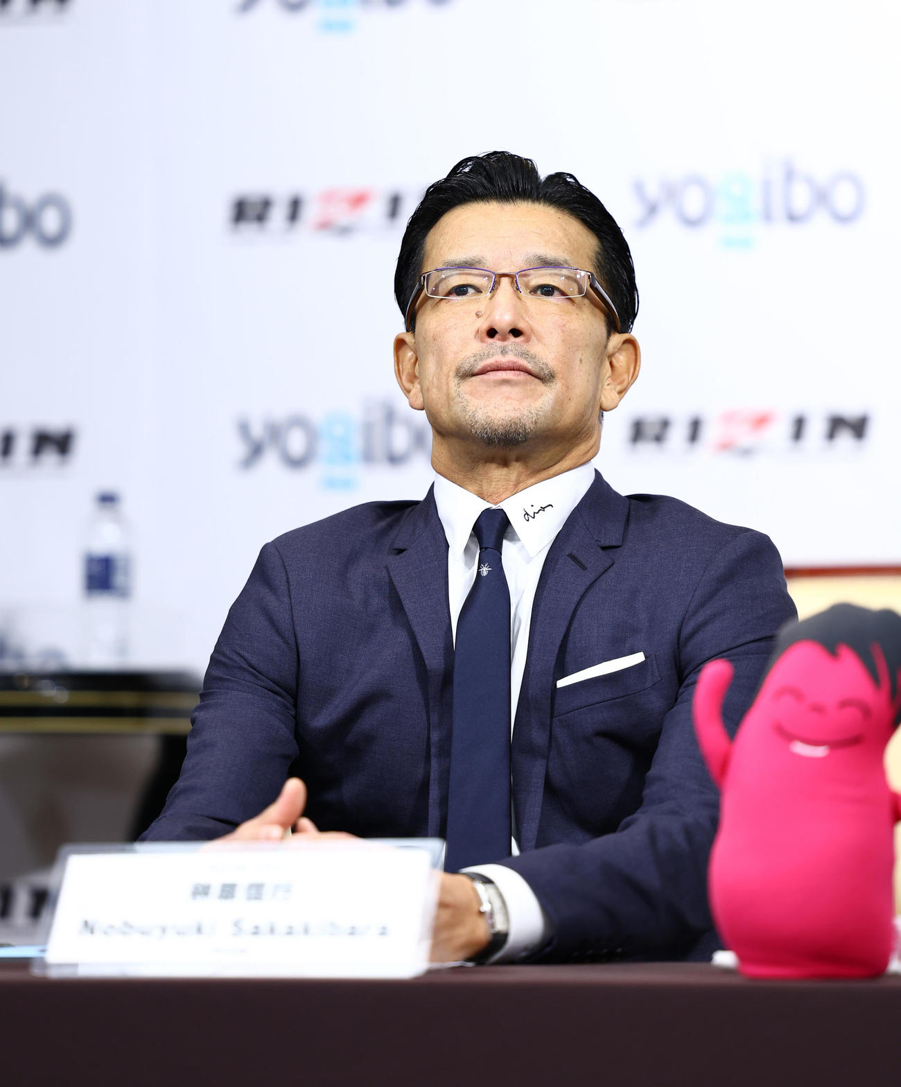 「RIZIN．33」対戦カード発表会見で話す榊原CEO（撮影・垰建太）